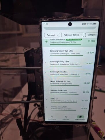 Модифицированная система Z70 Ultra в неназванном рейтинге 3DMark