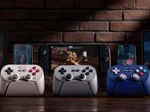 8BitDo Pro 3 Bluetooth GamePad доступен для покупки в цветах G Classic, Gray и Purple. (Источник изображения: 8BitDo)