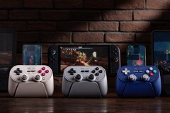 8BitDo Pro 3 Bluetooth GamePad доступен для покупки в цветах G Classic, Gray и Purple. (Источник изображения: 8BitDo)