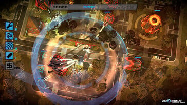 На картинке: Скриншот игрового процесса из игры Anomaly: Warzone Earth.