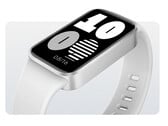 Redmi Band 4 стоит около 25 долларов. На фото: отредактированное промоизображение, показывающее версию в белом цвете.