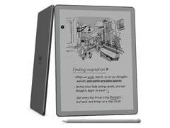 Kindle Scribe без передней подсветки имеет 11'' дисплей.