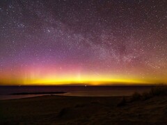 Изображение, показывающее северное сияние. (Источник изображения: lasseholsthansen - Pixabay)