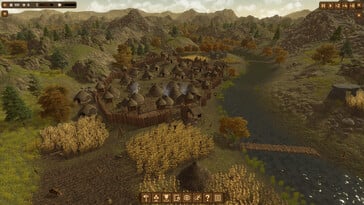 Изображение города в Dawn of Man.
