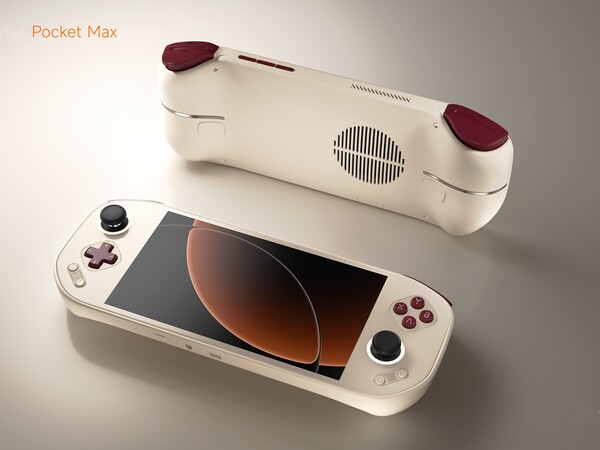 Mangmi Pocket Max в цвете Retro GB. (Источник изображения: Mangmi)