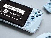Логотип Asus ROG Ally на базе SteamOS