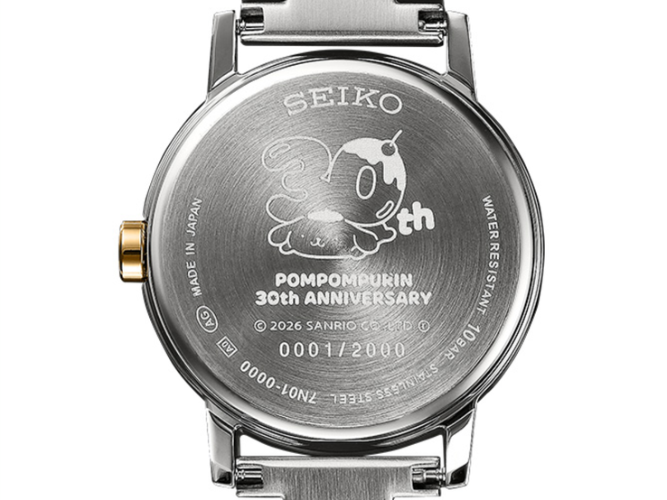 Часы Seiko Pompompurin 30th Anniversary Collaboration