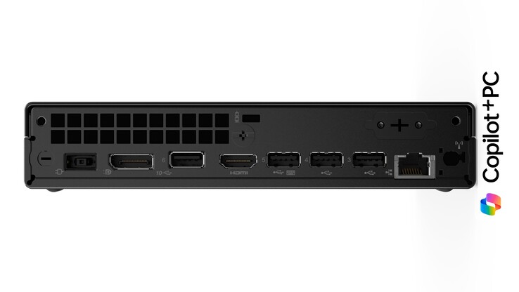 ThinkCentre Neo 55q Gen 6 имеет множество портов на задней панели. (Источник изображения: Lenovo)