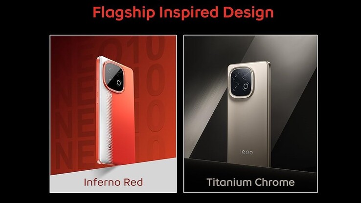 IQoo Neo 10 будет доступен в четырех цветовых вариантах 