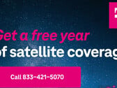 T-Mobile теперь предлагает бесплатное спутниковое покрытие Starlink новым абонентам (Источник изображения: T-Mobile)