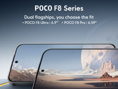 Poco F8 Pro будет гораздо меньше, чем Poco F8 Ultra. (Источник изображения: Xiaomi)