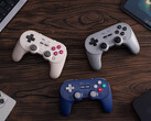 8BitDo Pro 3 оснащен кнопками ABXY в стиле Nintendo, а его эргономика приближена к контроллеру DualSense. (Источник изображения: 8BitDo)