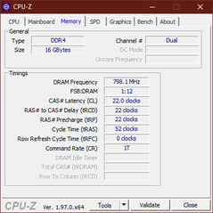 CPU-Z memory