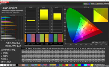 CalMAN Color Checker (sRGB)