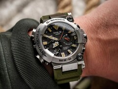 Компания Casio выпустила часы MRG-BF1000 Goliath Frogman (на фото) в Великобритании. (Источник изображения: Casio)