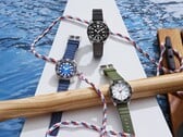 Три модели часов Citizen Promaster Dive с белым, чёрным и синим циферблатами, каждая из которых оснащена соответствующим дайверским безелем и ремешком из уретана.