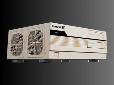 Вид сбоку готового игрового ПК Maingear Retro95 (Источник изображения: Maingear PR)