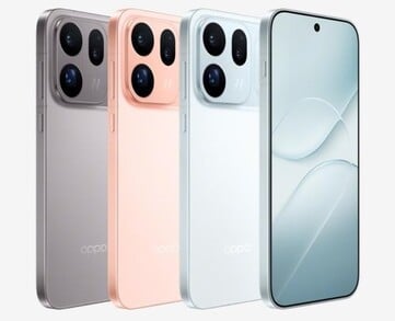 Варианты цветовых решений Oppo Find X10.