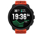 Смарт-часы Suunto Race 2 кораллово-оранжевого цвета оснащены 1,5-дюймовым OLED-дисплеем, на котором отображается статистика бега и время. (Источник изображения: Suunto)