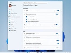 Windows 11 Build 26300.8553 представляет модульные элементы управления меню Пуск в канале Experimental.