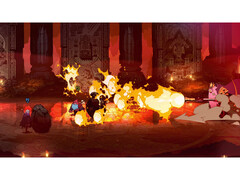 Скриншот, демонстрирующий новый beat-em-up Absolum от Dotemu (Источник изображения: Steam)