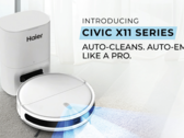 Запуск новых роботов-пылесосов Civic X11 от Haier (Источник изображения: Haier)