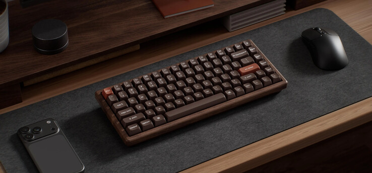 Беспроводная игровая клавиатура Keychron K2 HE All Wood Special Edition