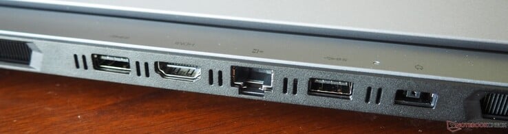 На задней панели: USB-A 3.2 Gen 1, HDMI 2.1, RJ45 Ethernet, USB-A 3.2 Gen 1, питание