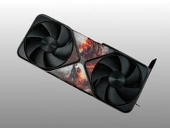 Изображение, показывающее пользовательский графический процессор RTX 5090, посвященный Battlefield 6. (Источник изображения: Nvidia)