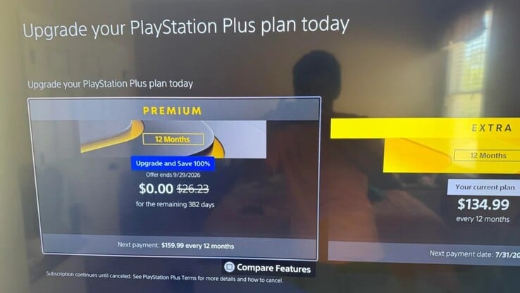 Бесплатное предложение «Премиум» от PS Plus.