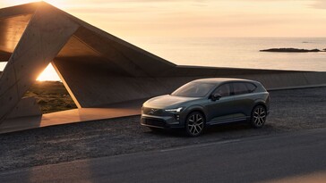 По мнению эксперта Маттиаса Шмидта, автомобиль Apple мог бы выглядеть именно так: Volvo EX60 опирается на чистые линии и скандинавские черты. (Изображение: Volvo).