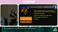 Grey Fox выступает с докладом на DEFCON 33 (Источник изображения: RF Hackers Sanctuary)