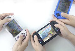 RG40XX H на первый взгляд похож на недавний RG Cube. (Источник изображения: Anbernic)