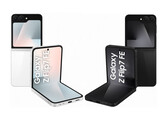 Ожидается, что Samsung предложит Galaxy Z Flip FE только в двух стартовых цветах. (Источник изображения: через Evan Blass - отредактировано)