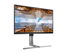 Модель AOC U27U3X (на фото) оснащена двумя портами HDMI 2.1, DisplayPort 1.4, портом USB-C (90 Вт PD) и портом USB 3.2 Gen1. (Источник изображения: AOC)