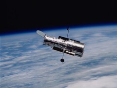 Изображение Хаббла на орбите Земли (Источник изображения: NASA; обрезано)