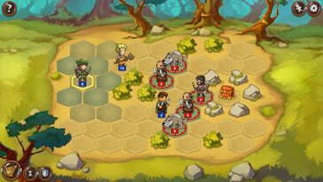 На изображении: скриншот игрового процесса из игры «Braveland».