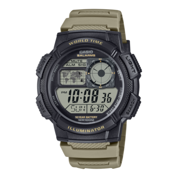 Часы Casio AE-1000W-5AV. (Источник изображения: Casio)
