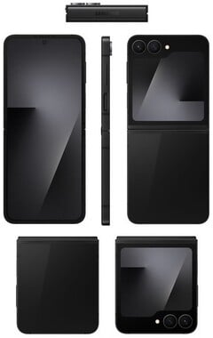 Изображенный здесь Galaxy Z Flip 7 FE призван стать недорогой альтернативой Flip 7 (источник изображения: Evan Blass)