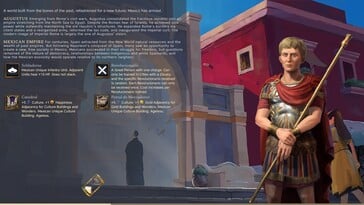 На изображении: скриншот игрового процесса из игры «Sid Meier's Civilization VII».