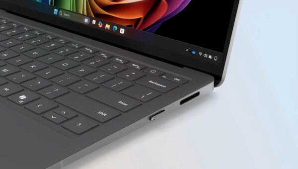 Surface Laptop 5G имеет физический слот для SIM-карты рядом с портом Surface Connect. (Источник изображения: Microsoft)