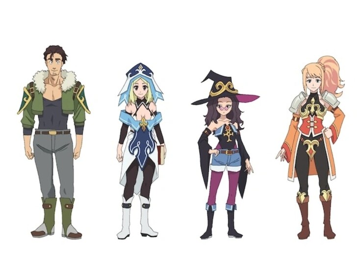 Озума, Акуа, Мегуми и Лакелесс выступают в роли двойников в Konosuba - Bonus Stage. (Источник изображения: Crunchyroll)