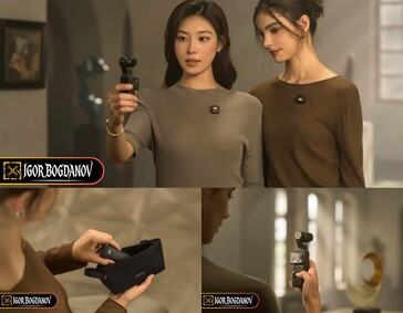 Внешне Osmo Pocket 4 очень похож на Osmo Pocket 3.