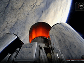 Вид со второй ступени ракеты Electron во время запуска QPS-SAR-12 (Источник изображения: Rocket Lab)