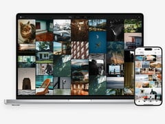 ПК и смартфон с ZimaOS Photos