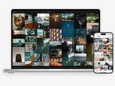 ПК и смартфон с ZimaOS Photos