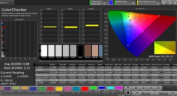 CalMAN - color accuracy