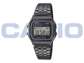 Часы Casio Vintage A158WETB-1A (на фото) имеют черный хромированный корпус. (Источник изображения: Casio)