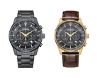 Citizen AN8197-52E и AN8193-02H на белом фоне.