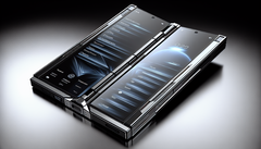 По слухам, складной iPhone будет оснащен 7,8-дюймовым внутренним дисплеем. (Источник изображения: ИИ, сгенерированный с помощью Dall-E)